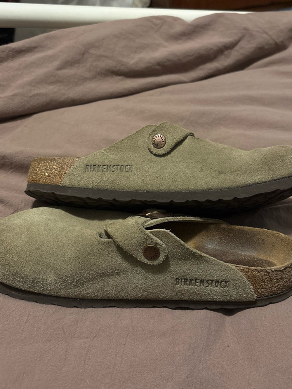 Birkenstock Boston Clogs - Taupe - Picture 5 of 5